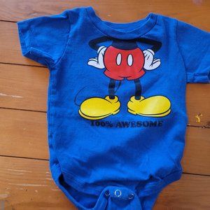 Mickey Mouse Onesie
